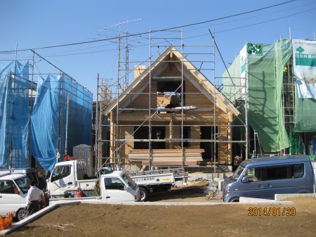 神奈川の国産材ログハウス