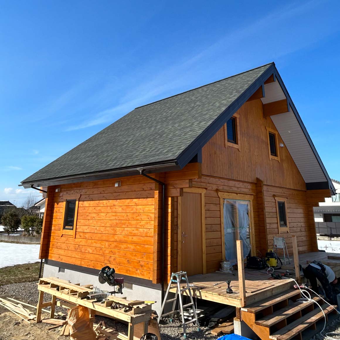 2023年2月12日(日)・13日(月) ログハウス予約制完成見学会 富山県富山市